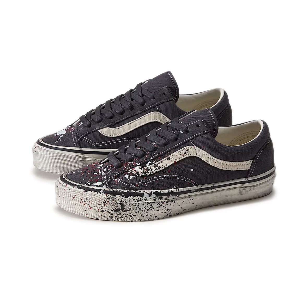 VANS LX Old Skool 36 Paint Splatter Charcoal Grey VN000D9RH911
