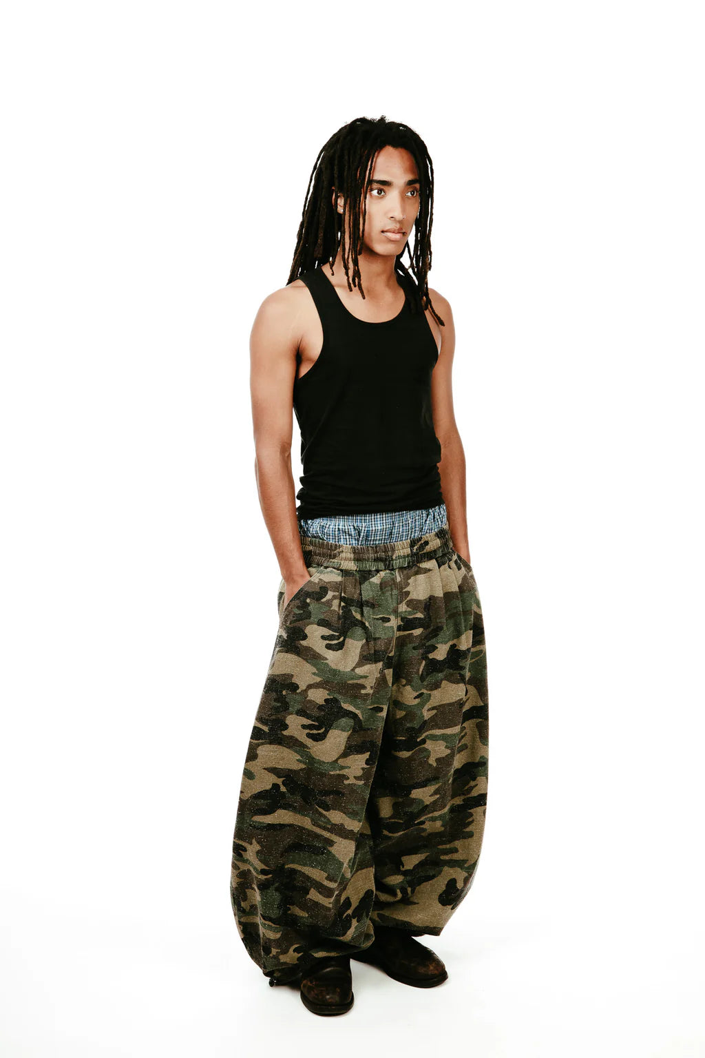 VEREYA Camo Balloon Pants
