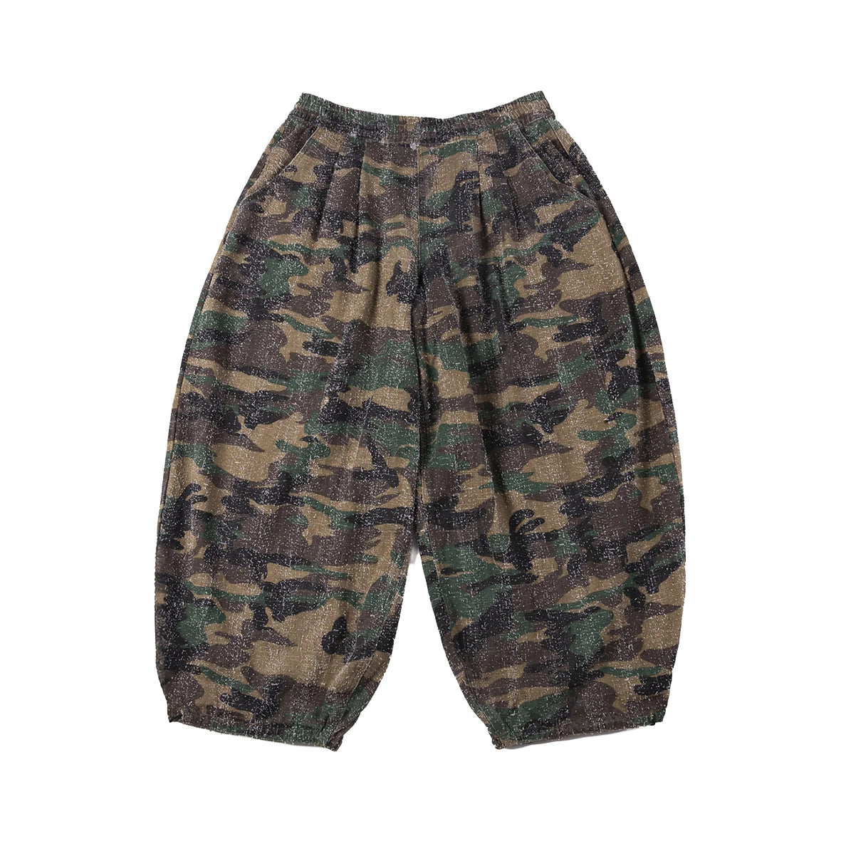 VEREYA Camo Textured Balloon Pants
