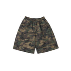 VEREYA Camo Textured Balloon Shorts