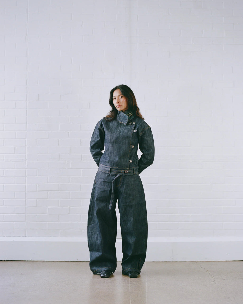 VEREYA Raw Denim Jacket