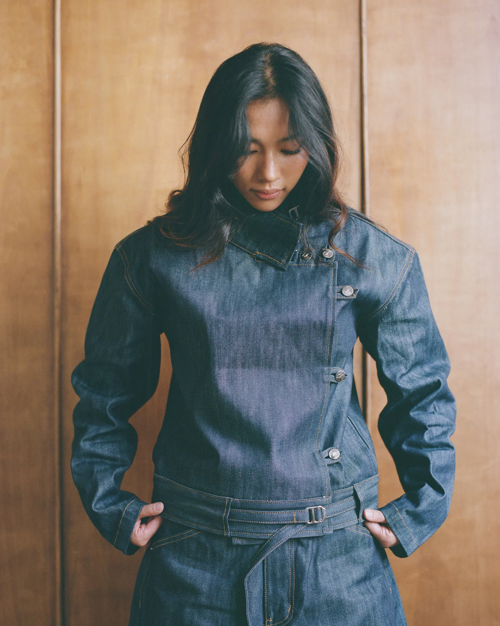 VEREYA Raw Denim Jacket