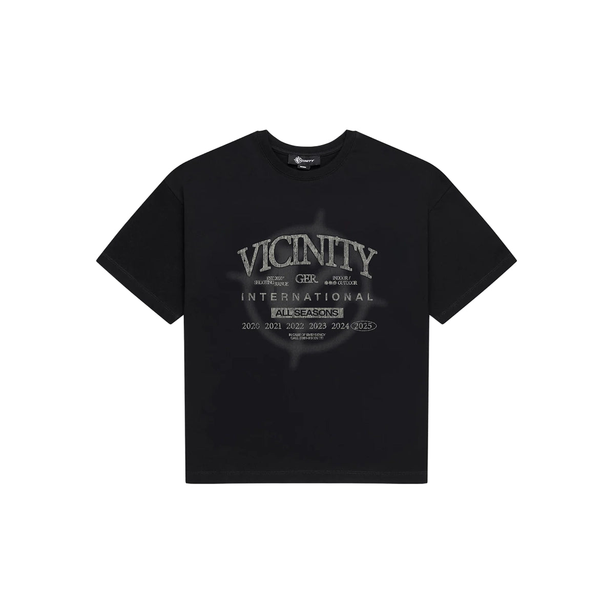 VICINITY All Seasons T-Shirt Black