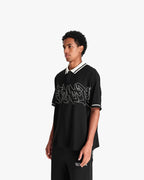 VICINITY Graffiti Polo Black