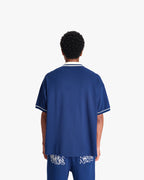 VICINITY Graffiti Polo Blue