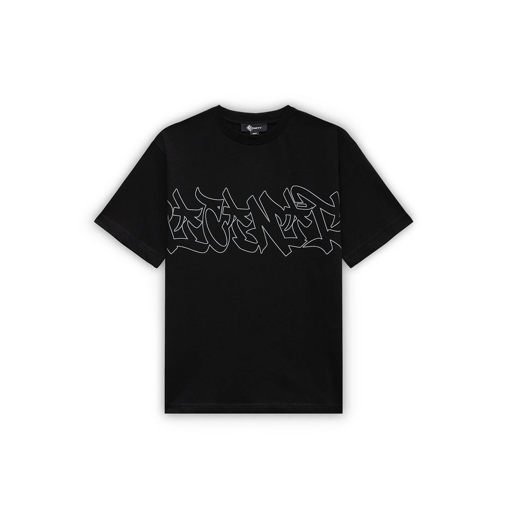 VICINITY Graffiti T-Shirt Black