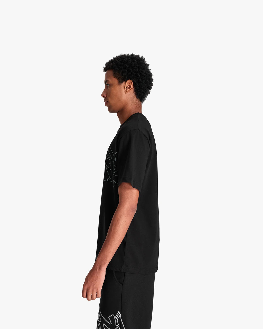 VICINITY Graffiti T-Shirt Black