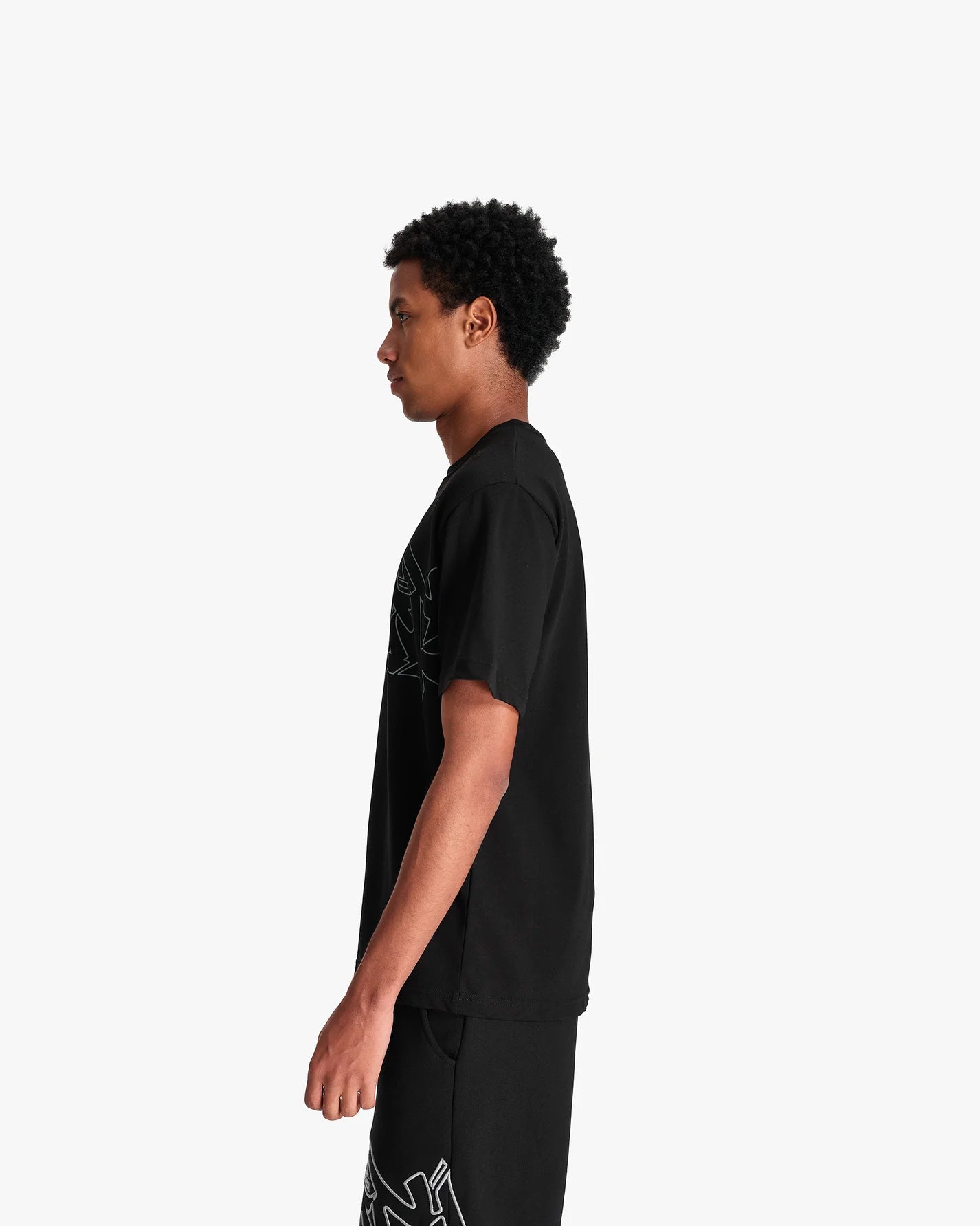 VICINITY Graffiti T-Shirt Black
