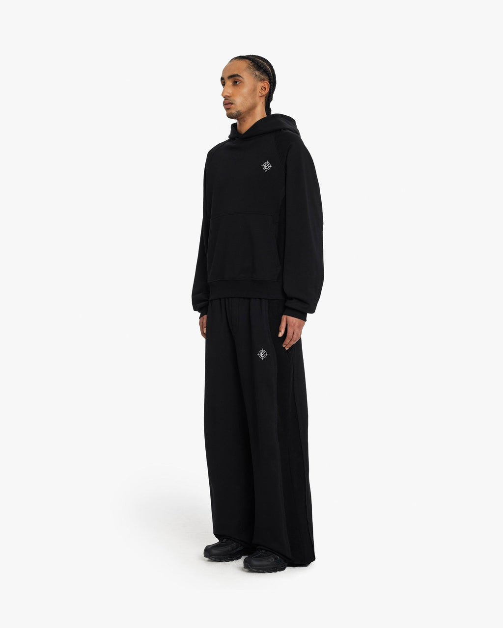 VICINITY Inside Out Hoodie Black