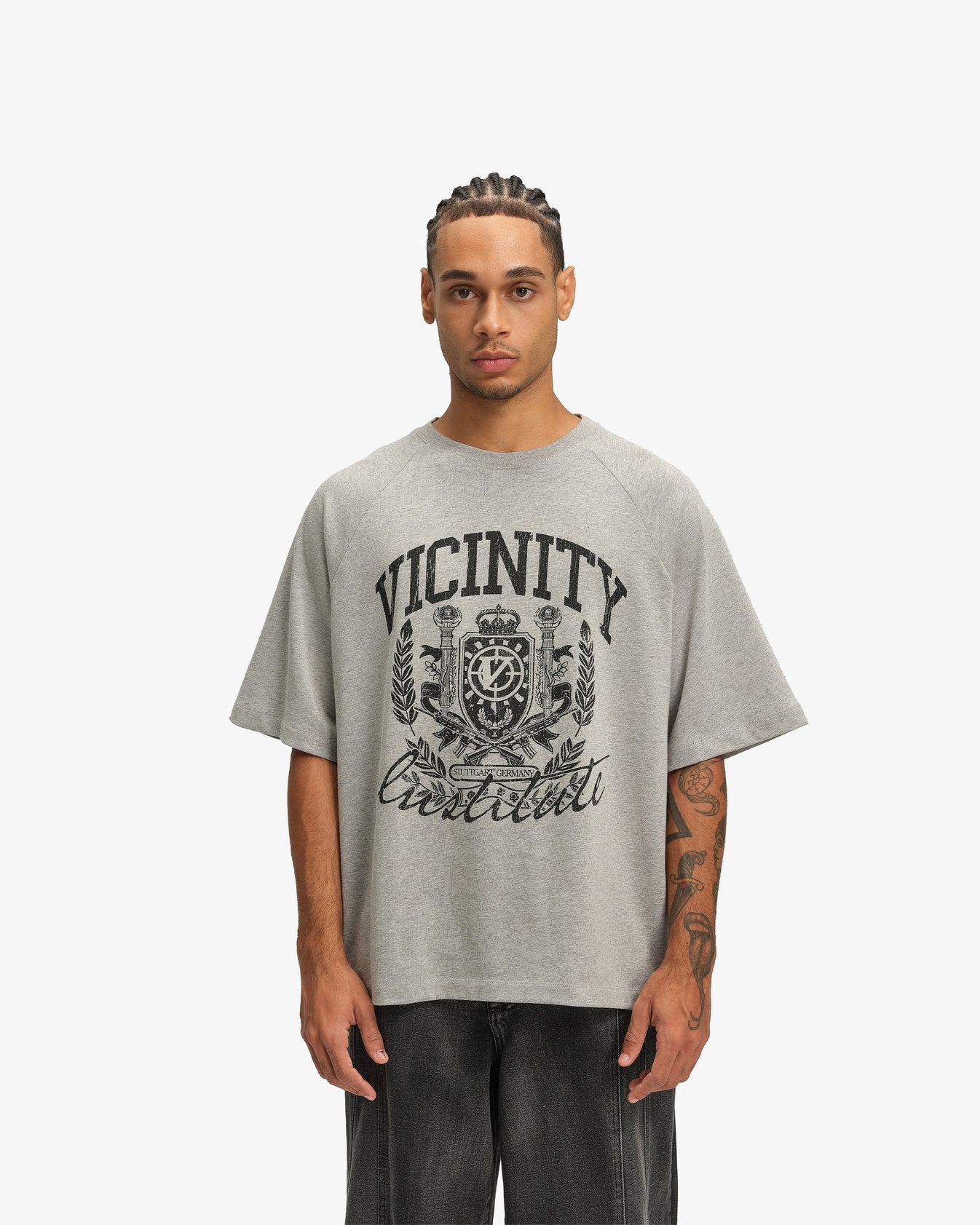VICINITY Institute T-Shirt Grey Melange