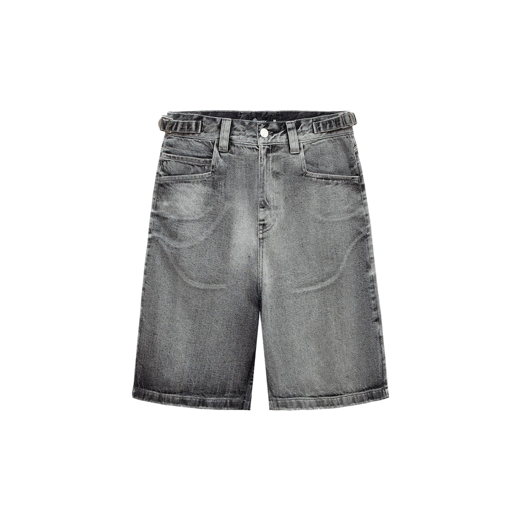 VICINITY Ivory Denim Jorts