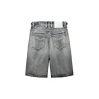 VICINITY Ivory Denim Jorts