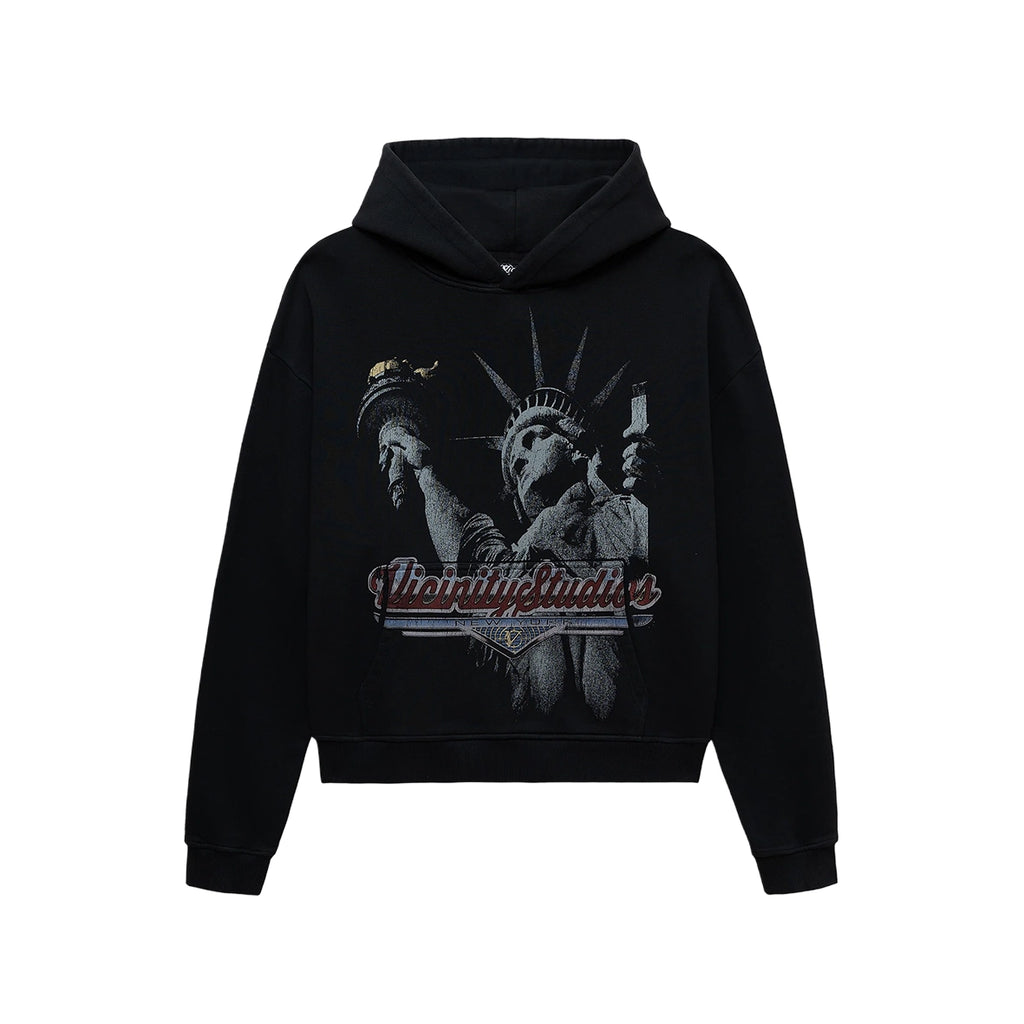 VICINITY Lady Liberty Hoodie Vintage Wash