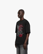 VICINITY Love Letter T-Shirt Black