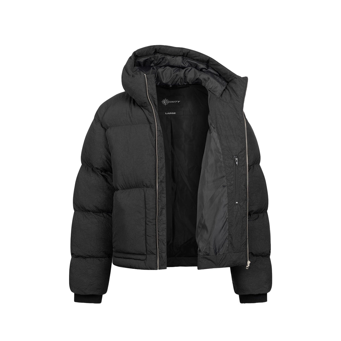 VICINITY Puffer Jacket Black