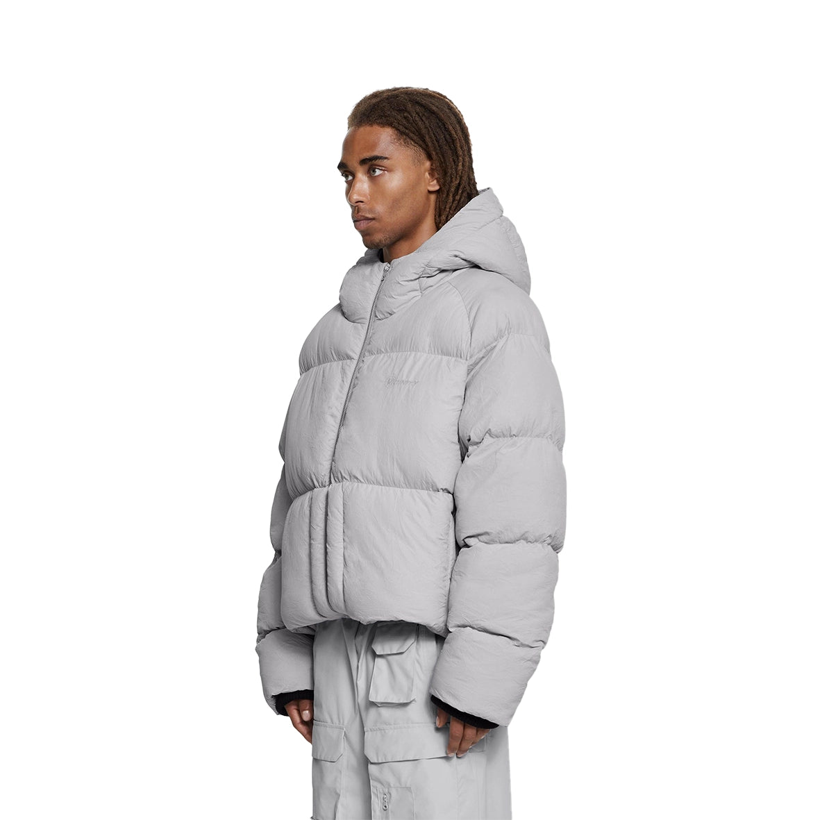 VICINITY Puffer Jacket Light Grey
