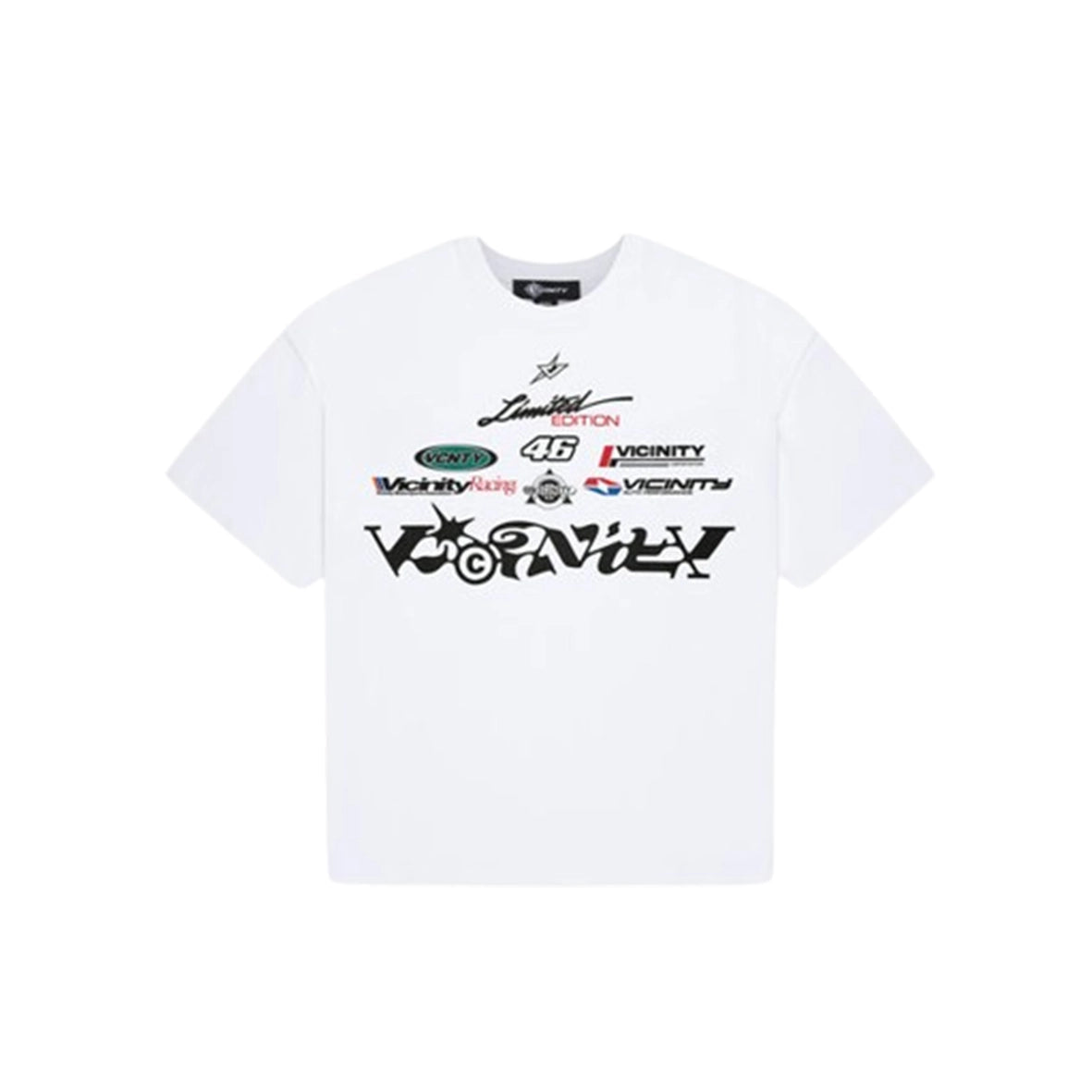 VICINITY Racing Logos T-Shirt White