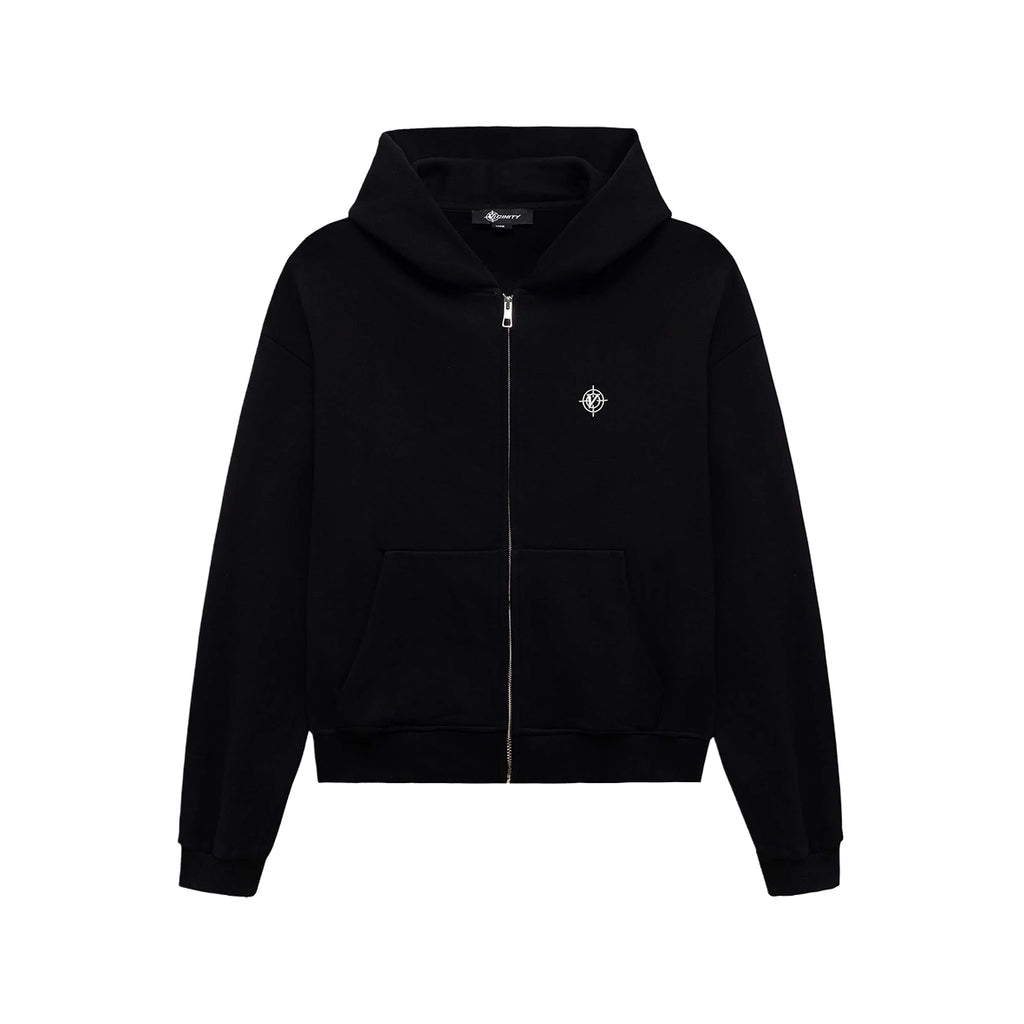 VICINITY Softs Zip-Hoodie Black