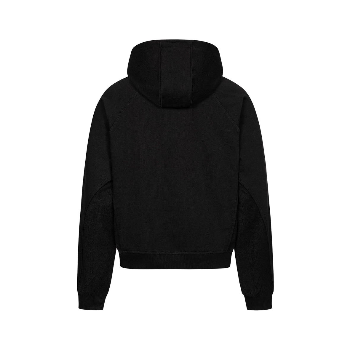 VICINITY Sports Team Inside Out Zip Hoodie Black