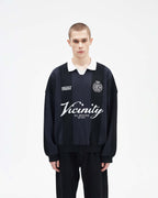 VICINITY Sports Team Jersey Knit Black
