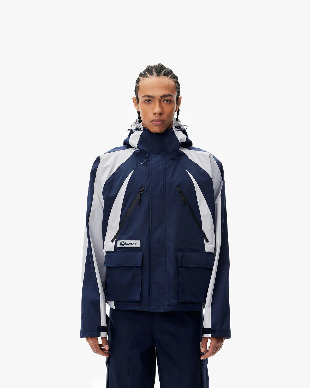 VICINITY Trail Windbreaker Navy