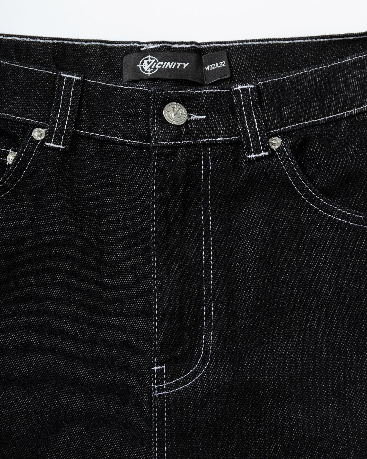 VICINITY Volume Denim Raw Black
