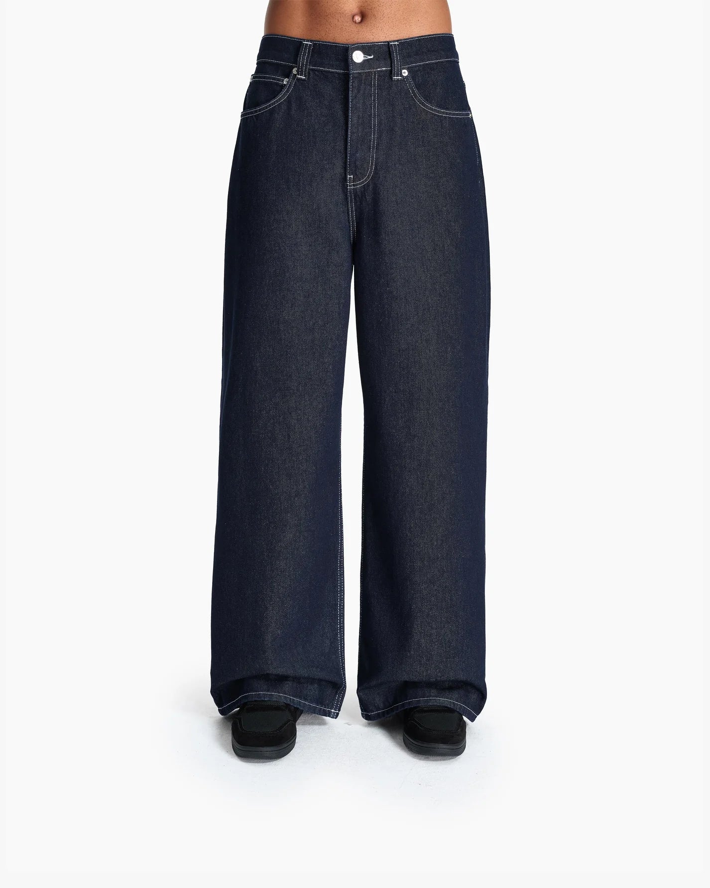 VICINITY Volume Denim Raw Blue