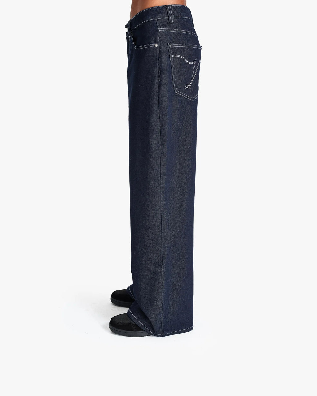 VICINITY Volume Denim Raw Blue