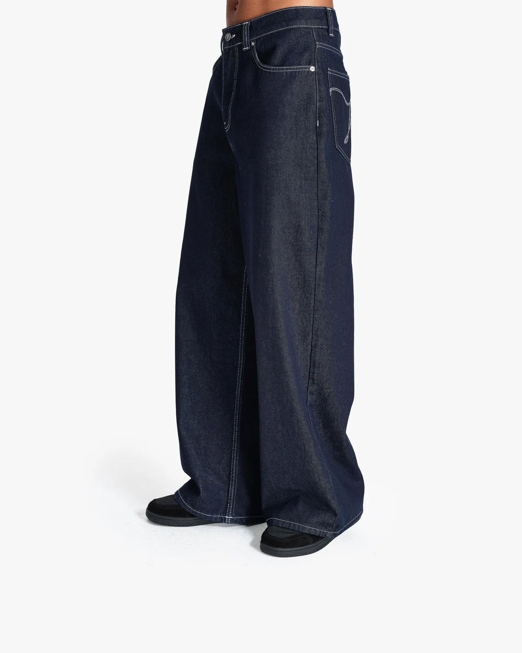 VICINITY Volume Denim Raw Blue