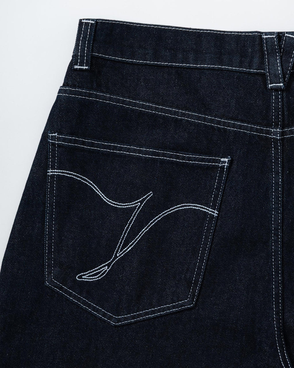 VICINITY Volume Denim Raw Blue