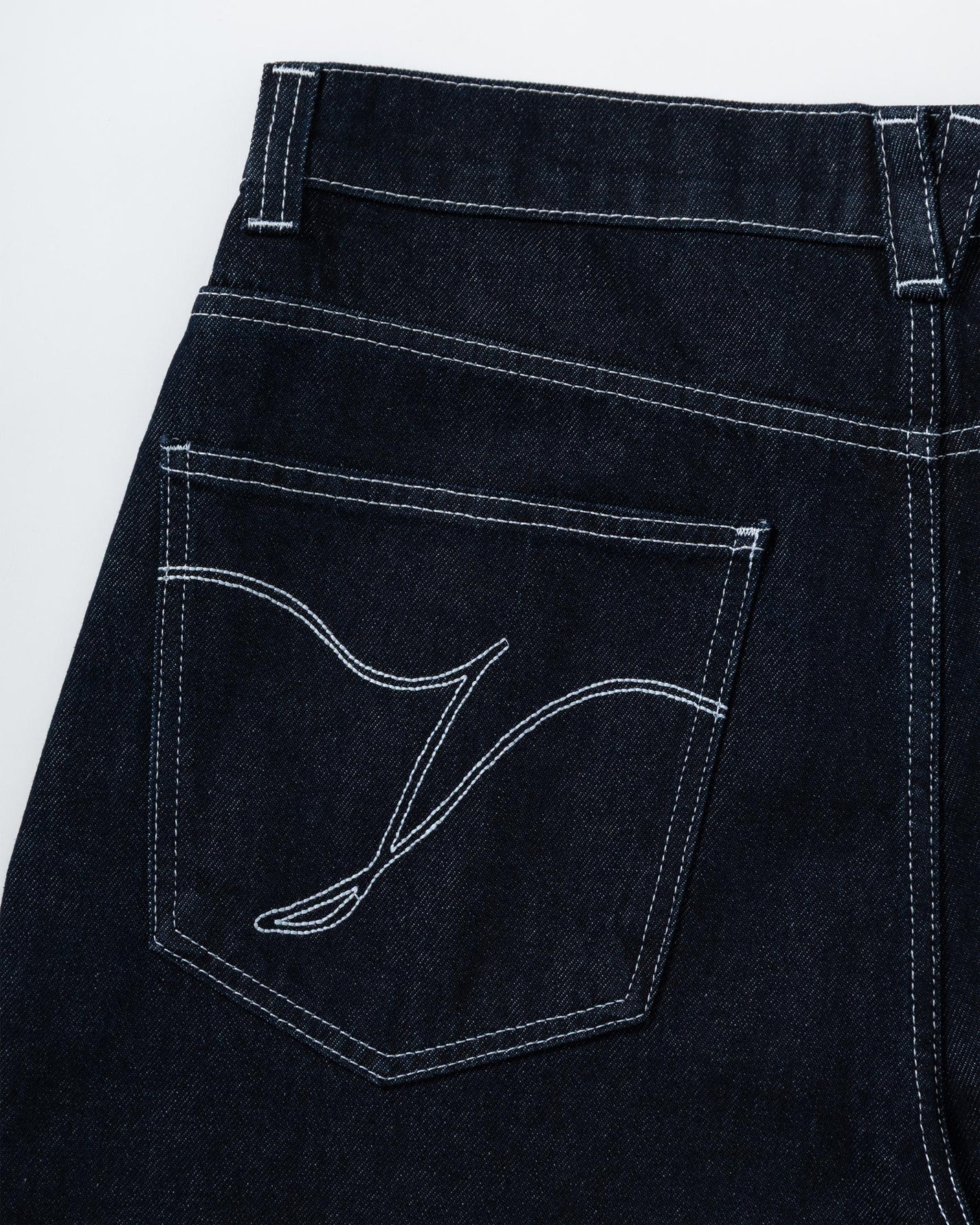 VICINITY Volume Denim Raw Blue