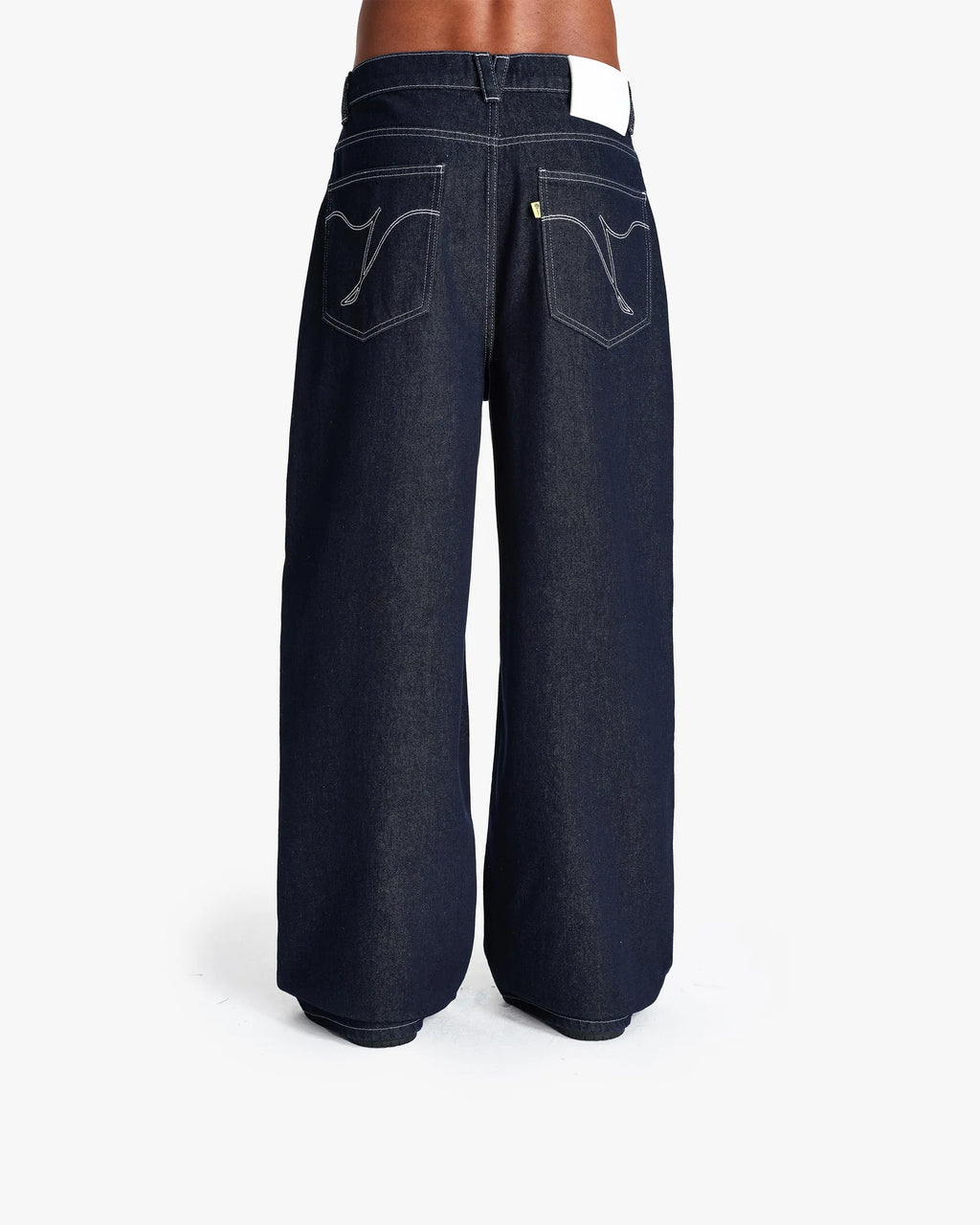 VICINITY Volume Denim Raw Blue