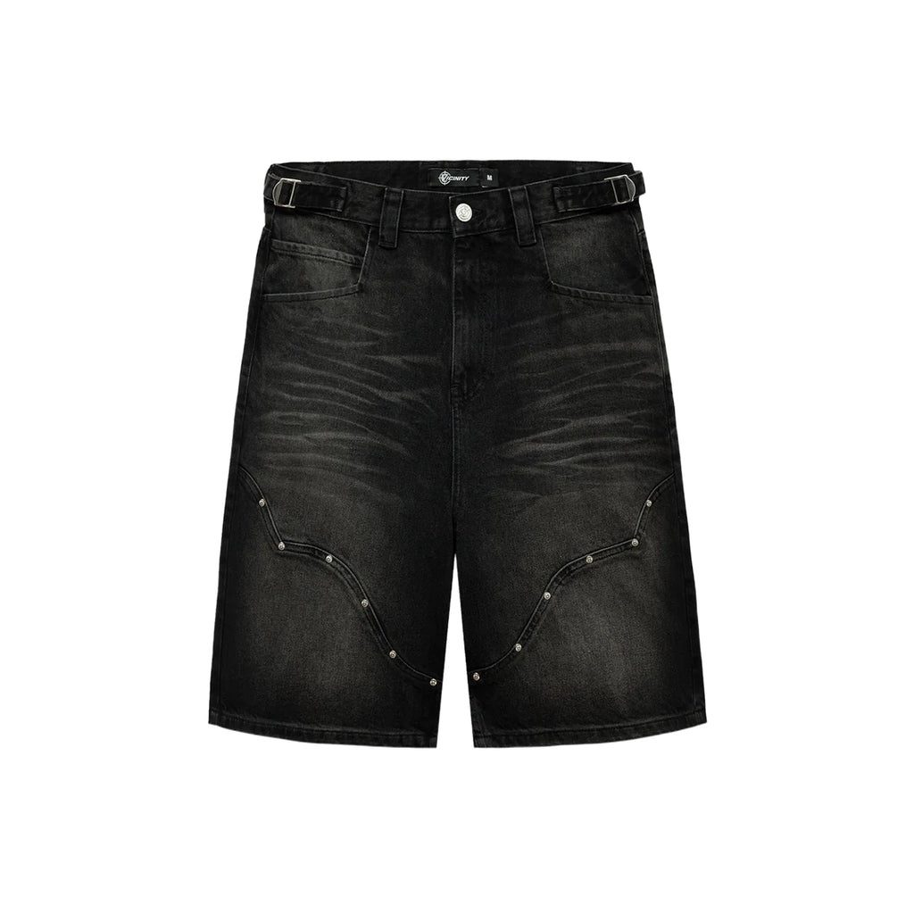 VICINITY Wild South Denim Jorts Coal