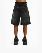 VICINITY Wild South Denim Jorts Coal