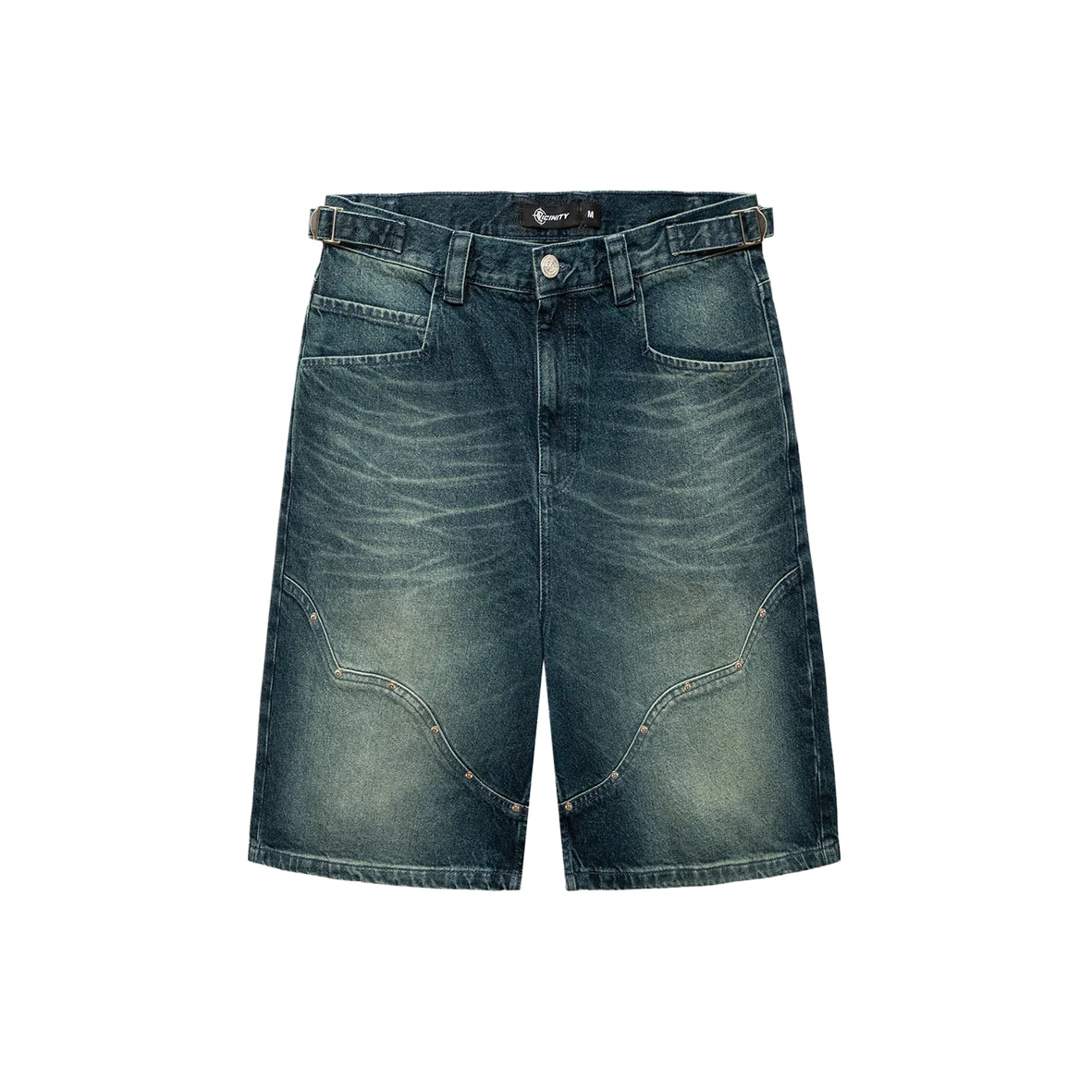 VICINITY Wild South Denim Jorts Lake