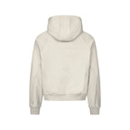 VICINITY Inside Out Zip Hoodie Beige