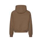 VICINITY Inside Out Zip Hoodie Chocolate Brown