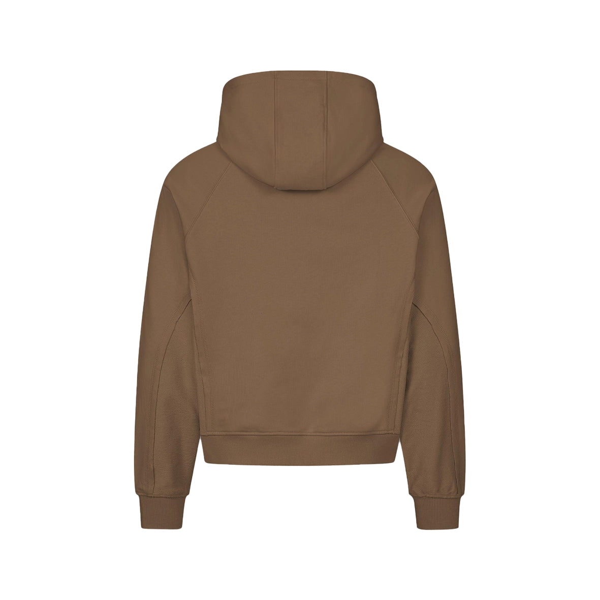 VICINITY Inside Out Zip Hoodie Chocolate Brown