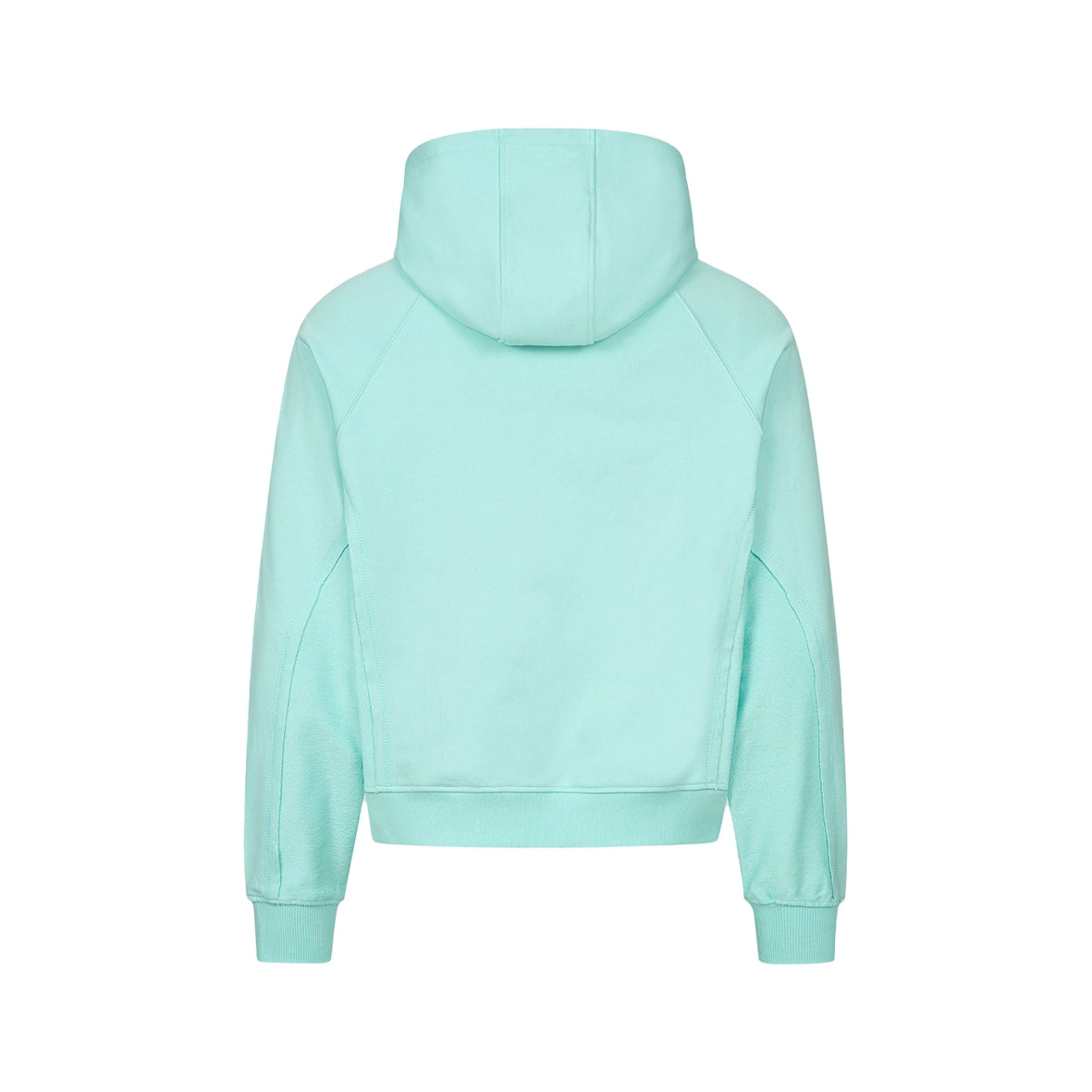 VICINITY Inside Out Zip Hoodie Turquoise