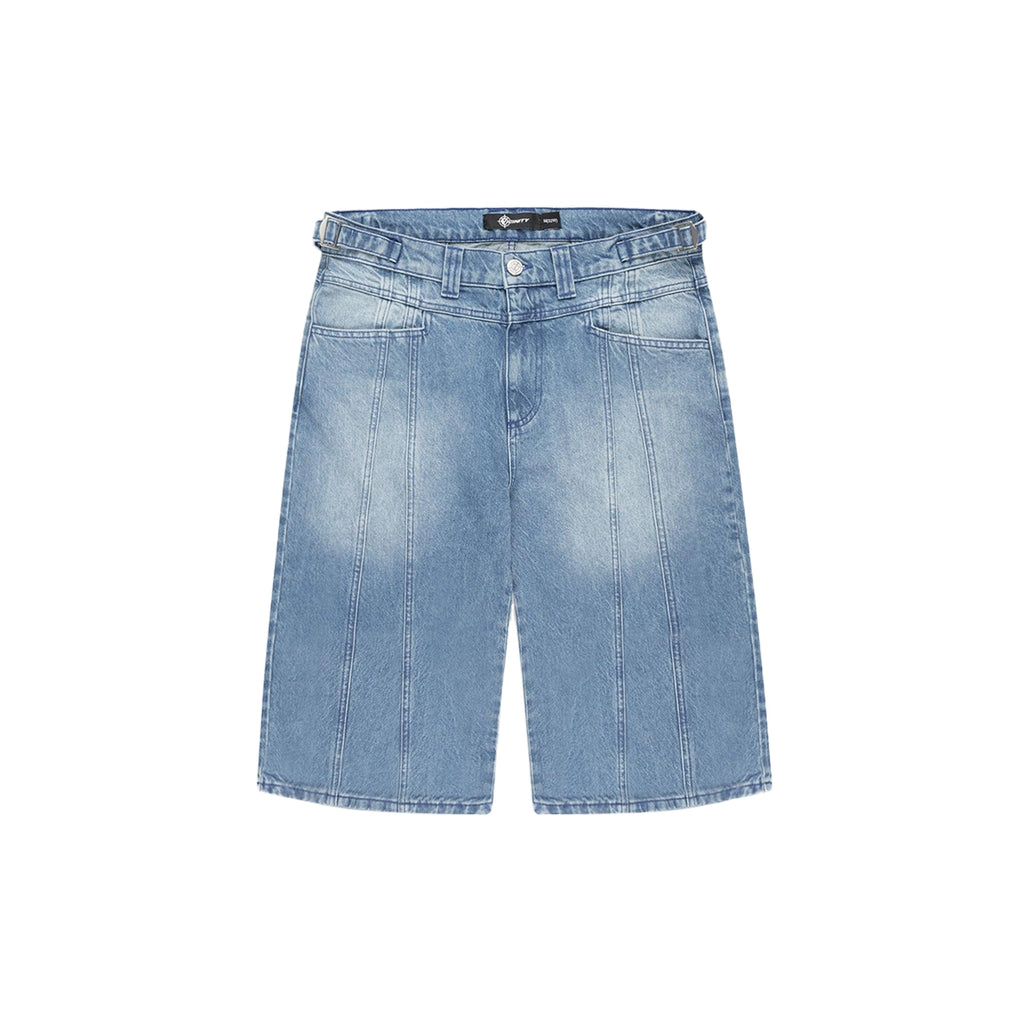 VICINITY V-Logo Light Blue Denim Jorts