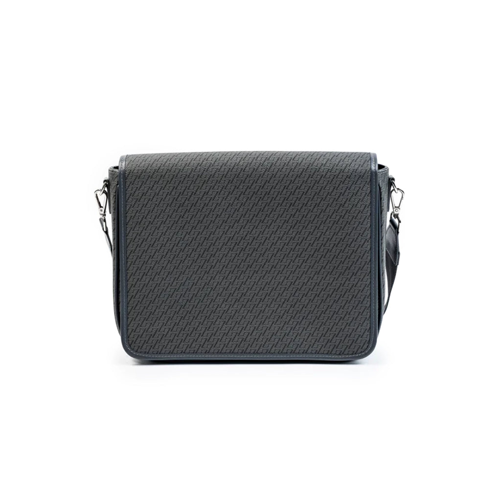ZYLION Monogram Canvas Bag Eclipse Black