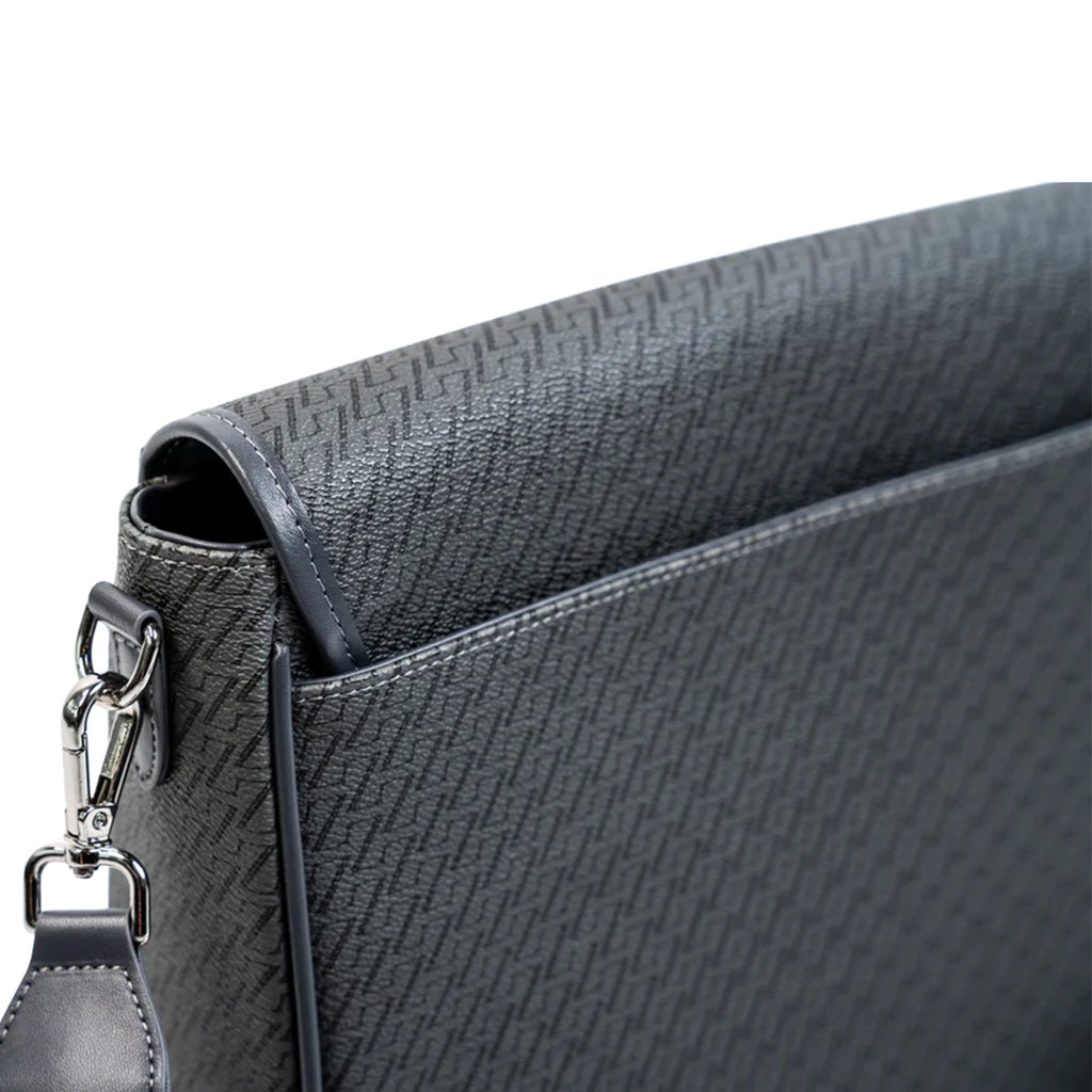 ZYLION Monogram Canvas Bag Eclipse Black