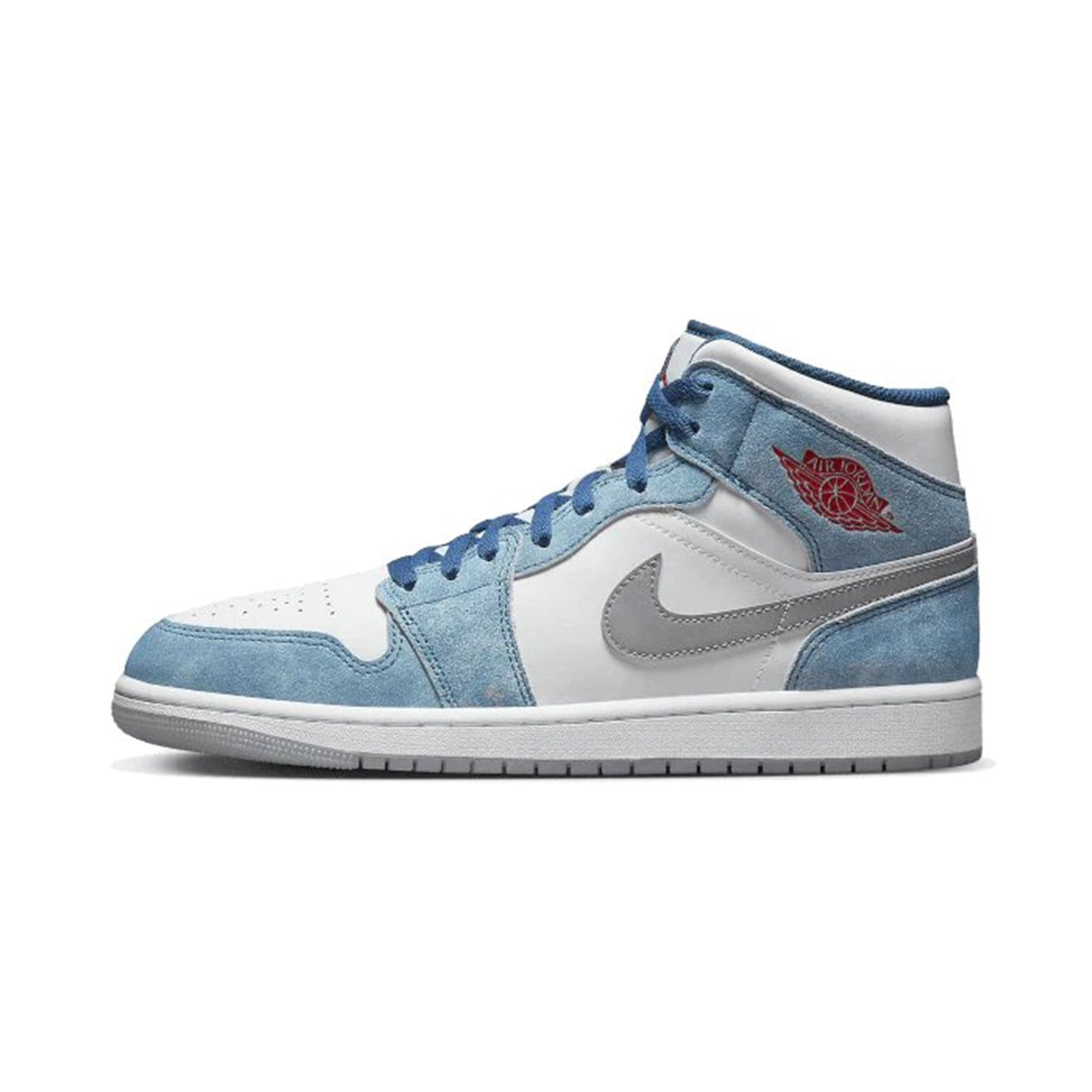 Jordan 1 Mid SE French Blue Light Steel (GS)