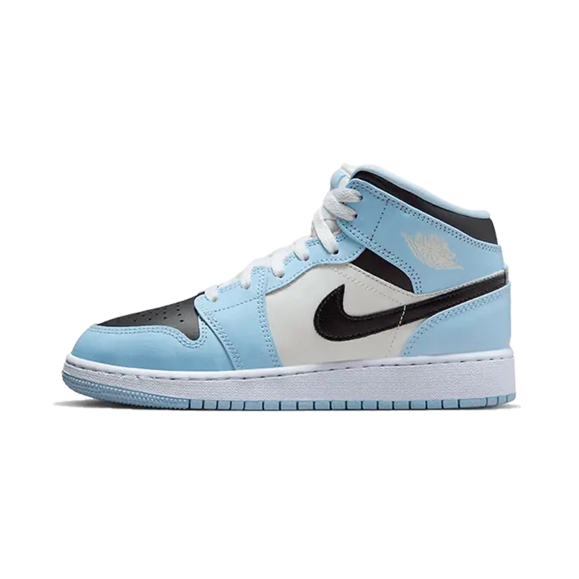 Jordan 1 Mid Ice Blue Black (GS)