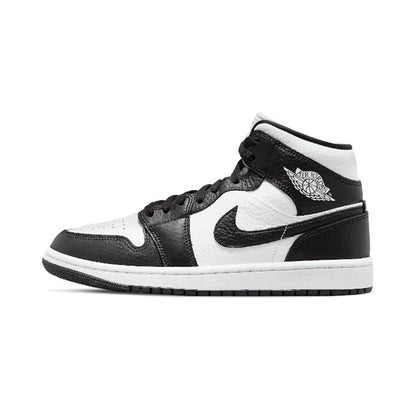 Jordan 1 Mid Split Black White (W)