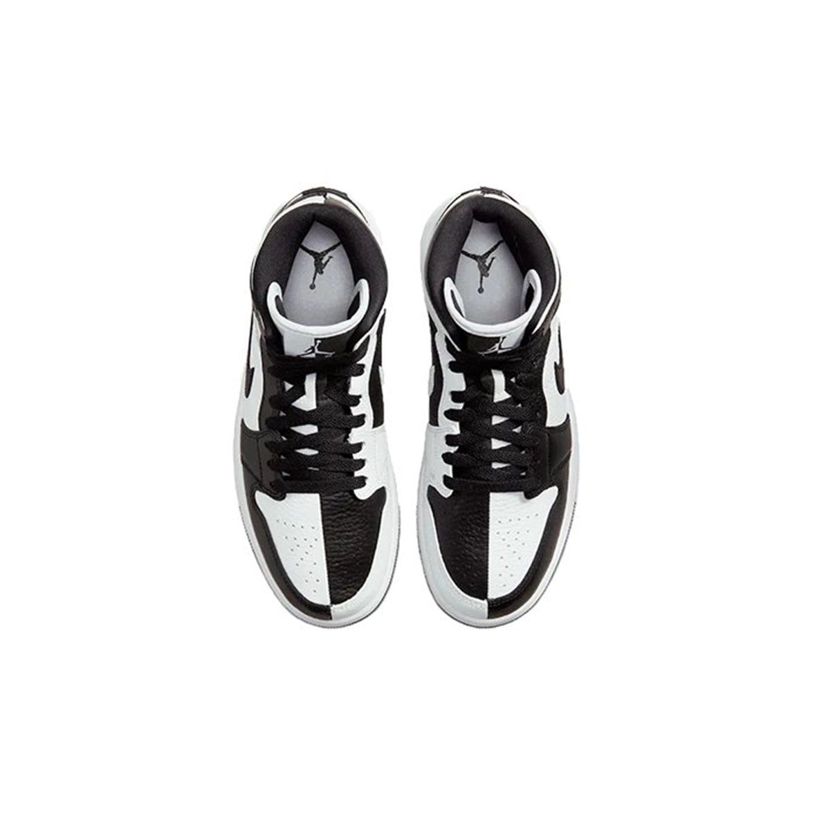 Jordan 1 Mid Split Black White (W)