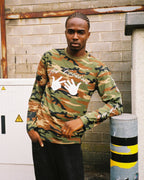 LES VOISINS Camo Longsleeve