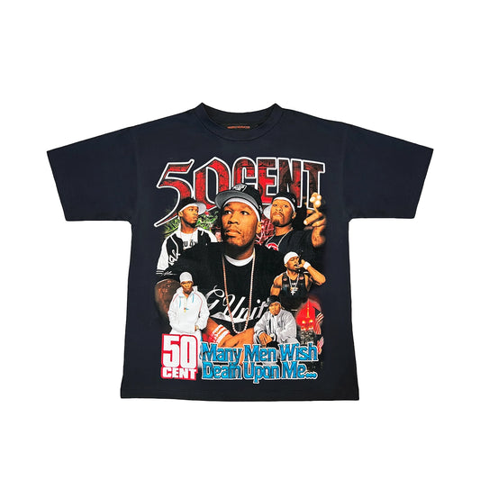 MARINO MORWOOD 50 Cent T-Shirt Black