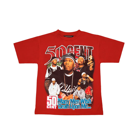 MARINO MORWOOD 50 Cent T-Shirt Red