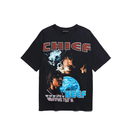 MARINO MORWOOD Chief Keef T-Shirt Black